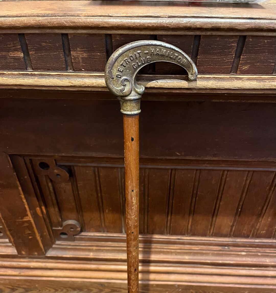 1903 Hamilton Summer Carnival Cane, Vintage Cane, Historical