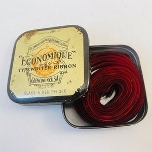 Economique Typewriter Ribbon Tin