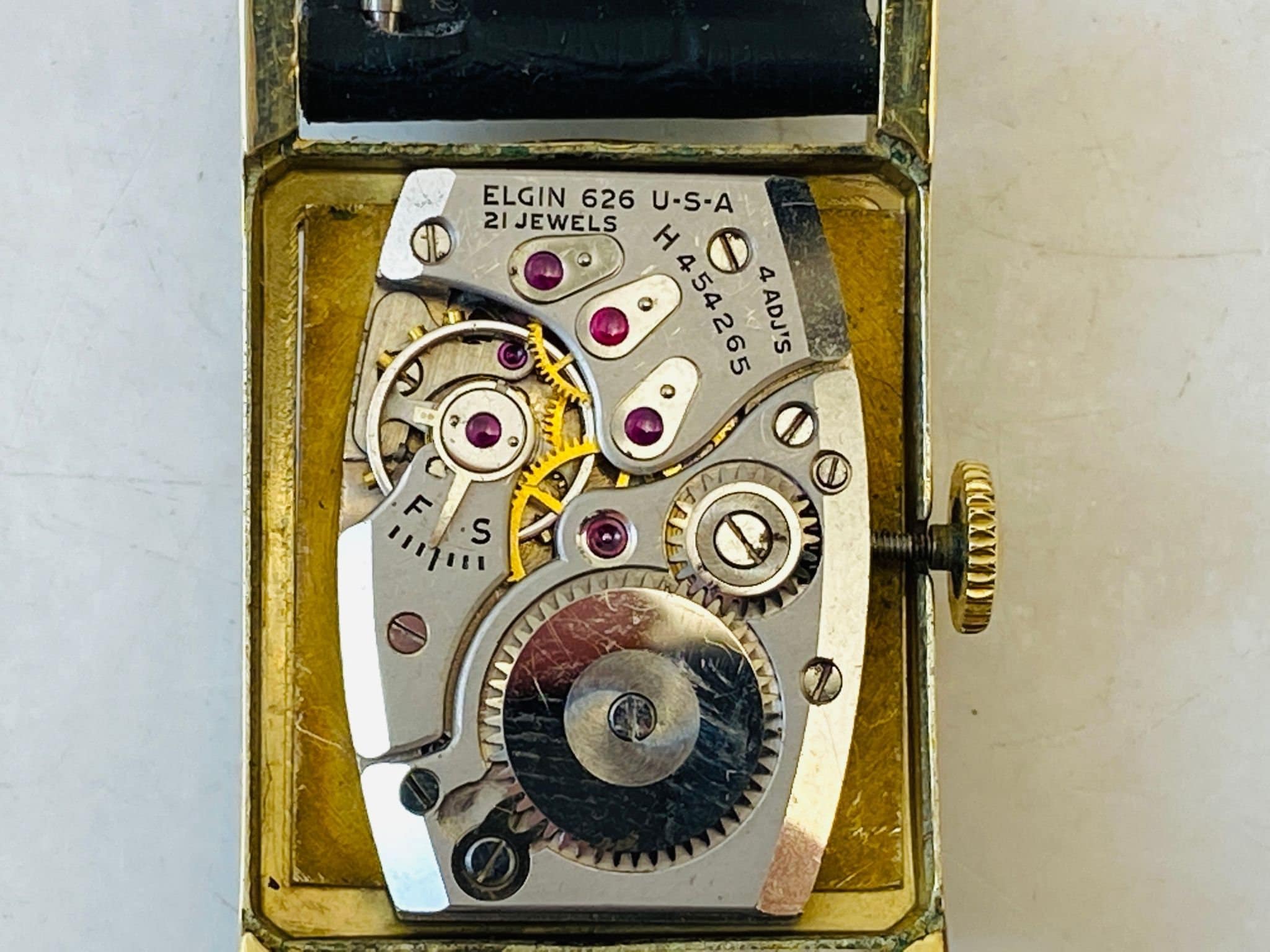 ★Lord Elgin★ ロードエルジン 14K ホワイトゴールドフィルド 1950年代 LORD ELGIN ロードエルジン 14KGF ホワイトゴールド