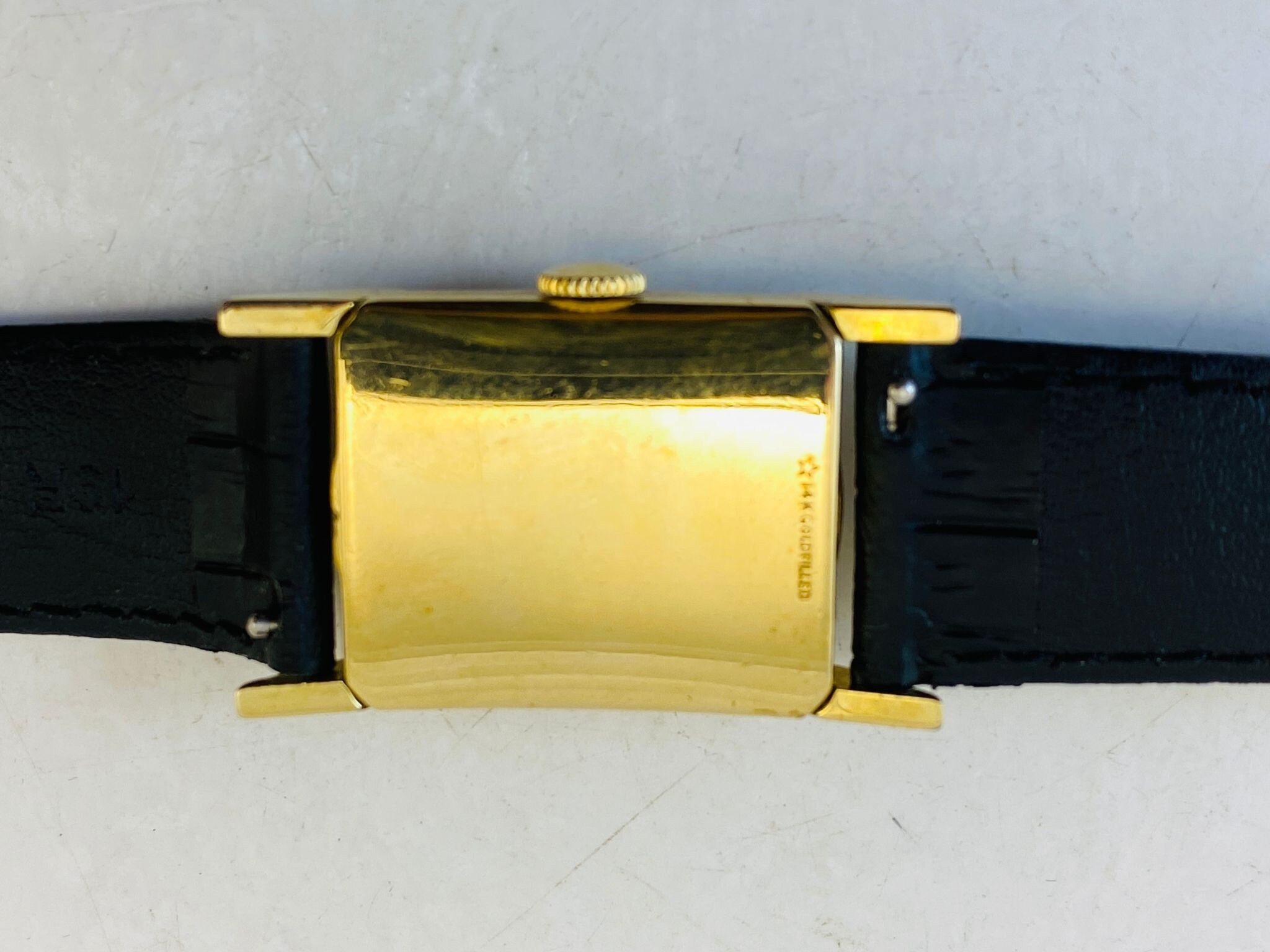 14K Gold filled Lord Elgin Armbanduhr Star Case Vintage 21 Uhrwerk  