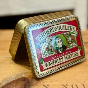 Vintage Lambert & Butler&#39;s Waverley Mixture Tobacco Tin