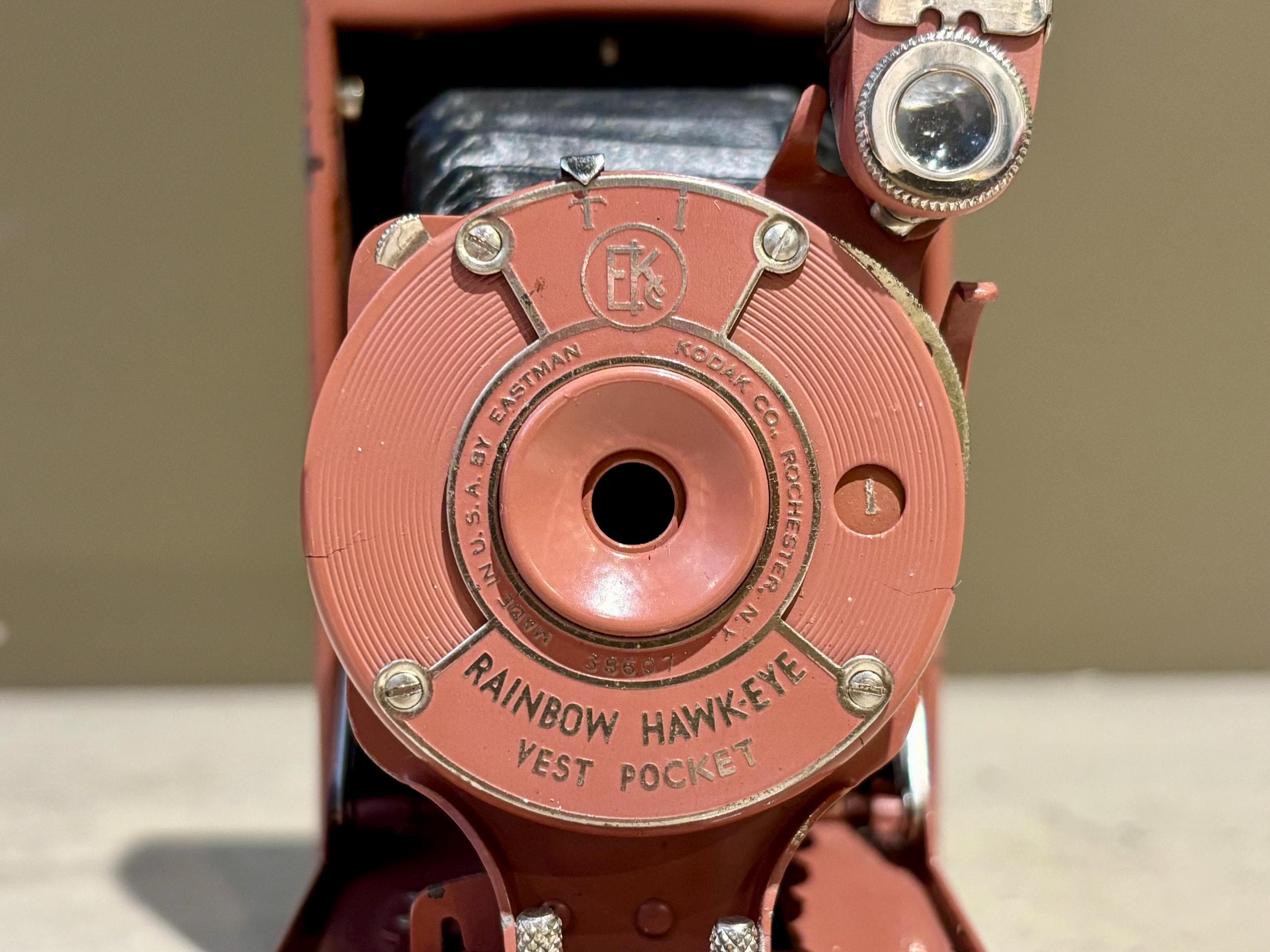 Vintage 1930s Rainbow Hawkeye Vest Pocket Folding Camera - Etsy
