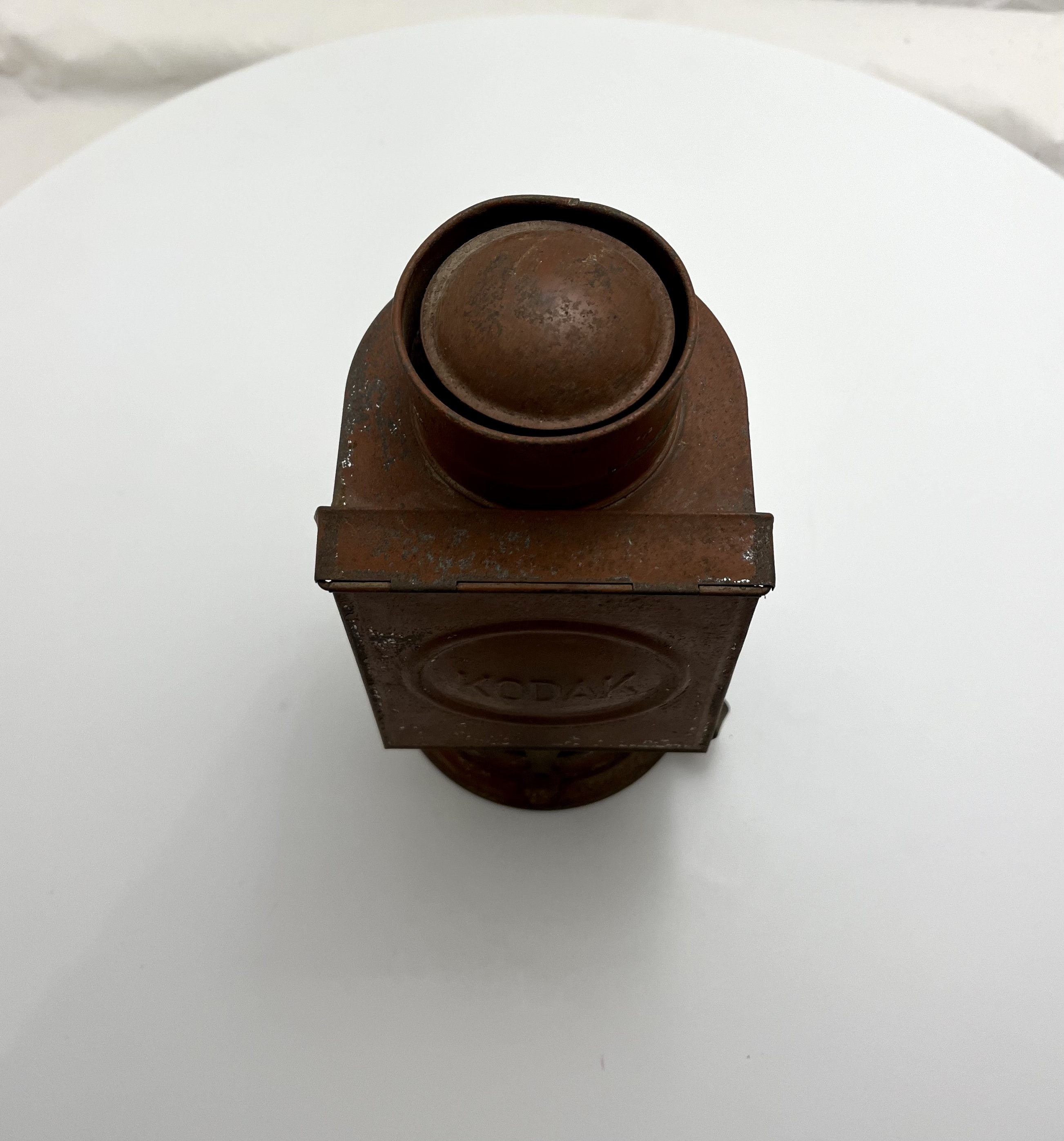 Kodak Dark Room Painted Lantern With Red Glass - Etsy