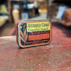Vintage Seroco Cure- Barattolo di tabacco per smettere di fumare