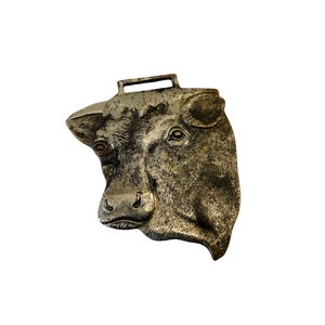 Antique Armour&#39;s Cow Watch Fob c. 1900
