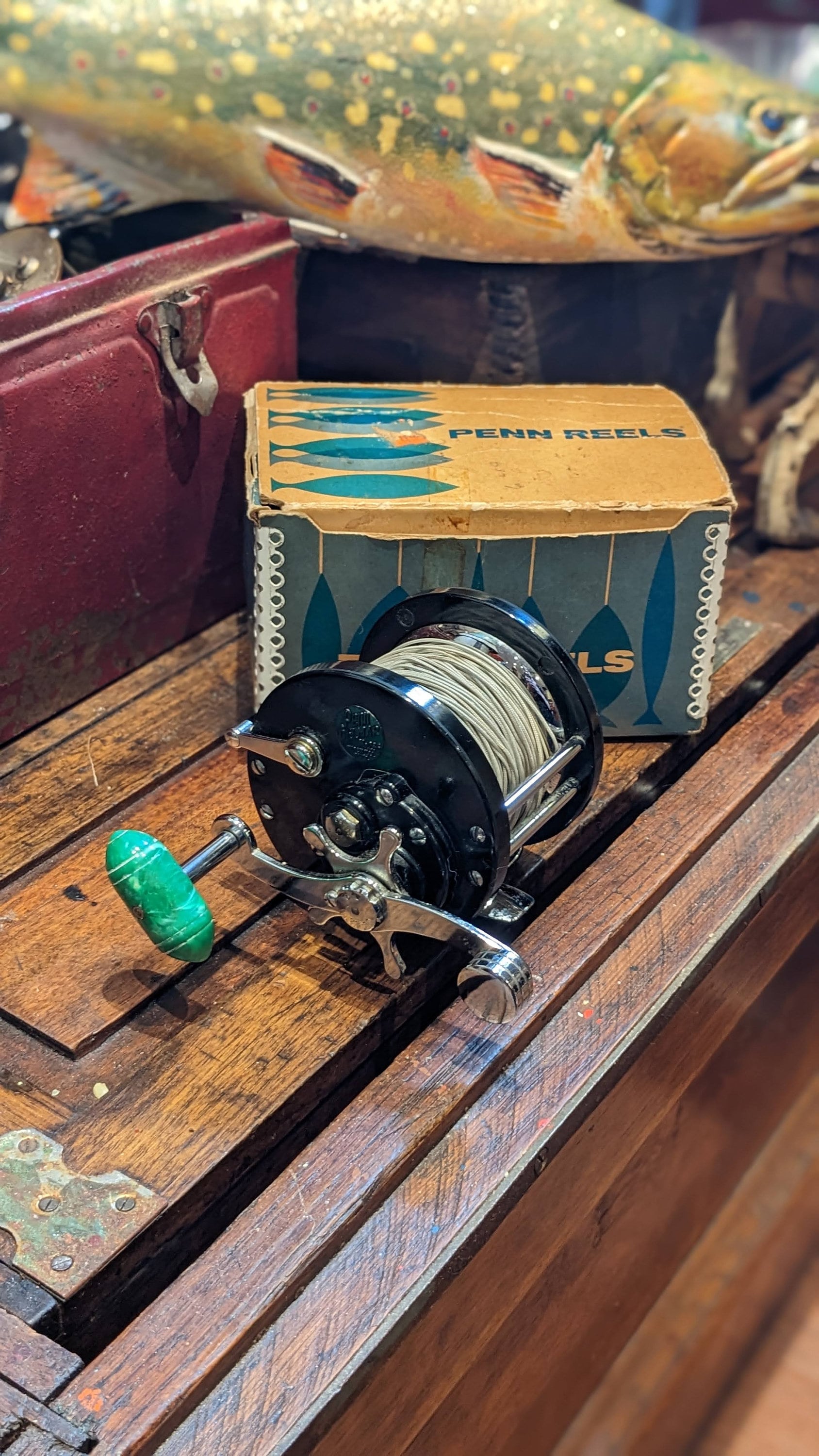 希少‼️ビンテージ ペン #85 ベイトキャスティング 海水釣りリール 希少‼️ビンテージ ペン #85 ベイトキャスティング 海水釣り