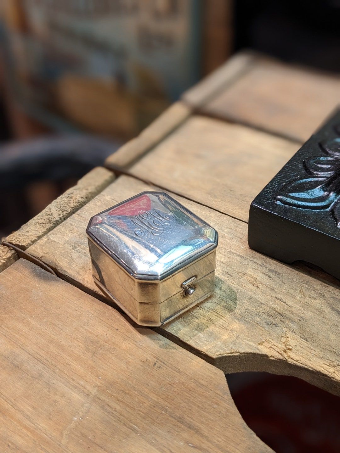 US Vintage ring box 8 美術品・アンティーク・コレクション
