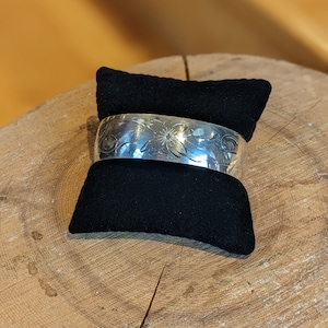 Sterling Cuff Bracelet, Jewelry, Bangles, Cuff Bangle, Vintage Jewelry, Vintage Fashion, Vintage Silver, Gift for Her
