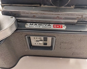 マミヤプレス 90 mm f3.5 セコール 6x9 ロールフィルムアダプター
