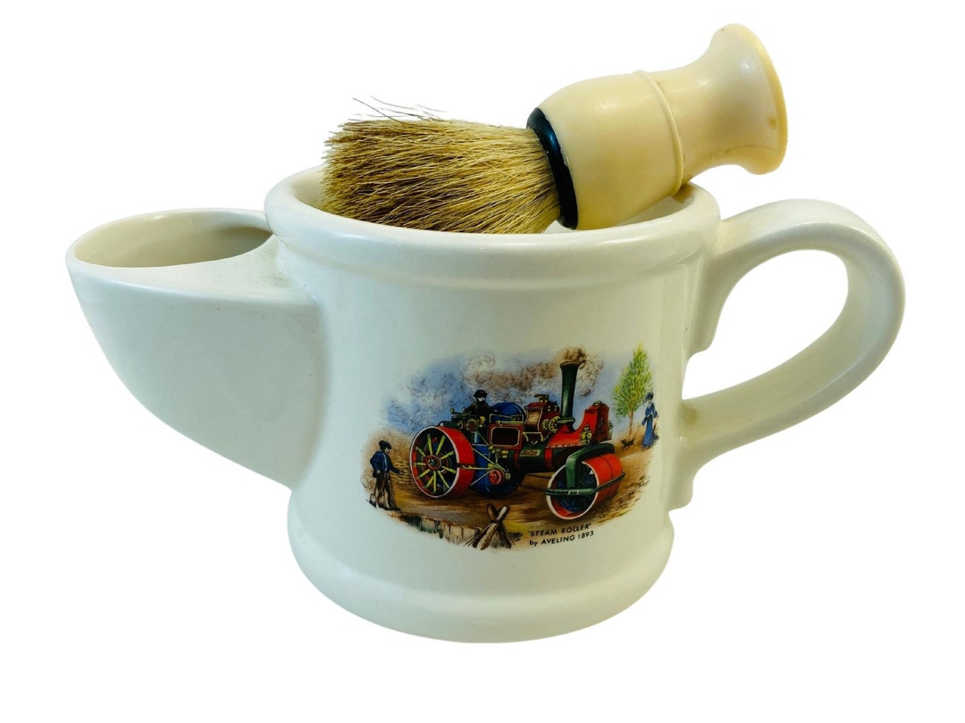 Vintage Wade Shaving Mug Steam Roller - Etsy