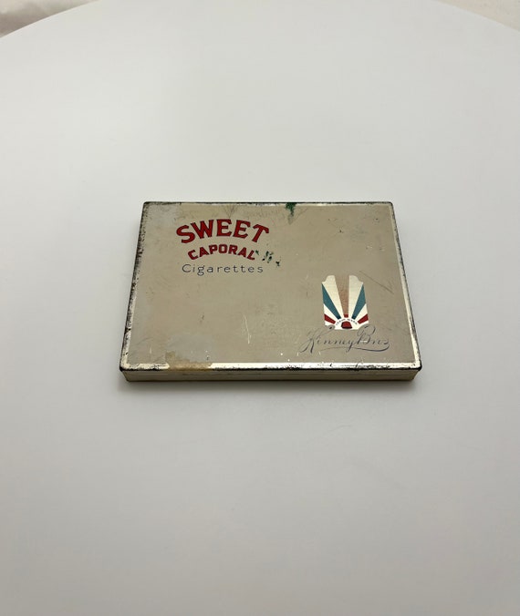 Sweet Caporal Cigarette Tin