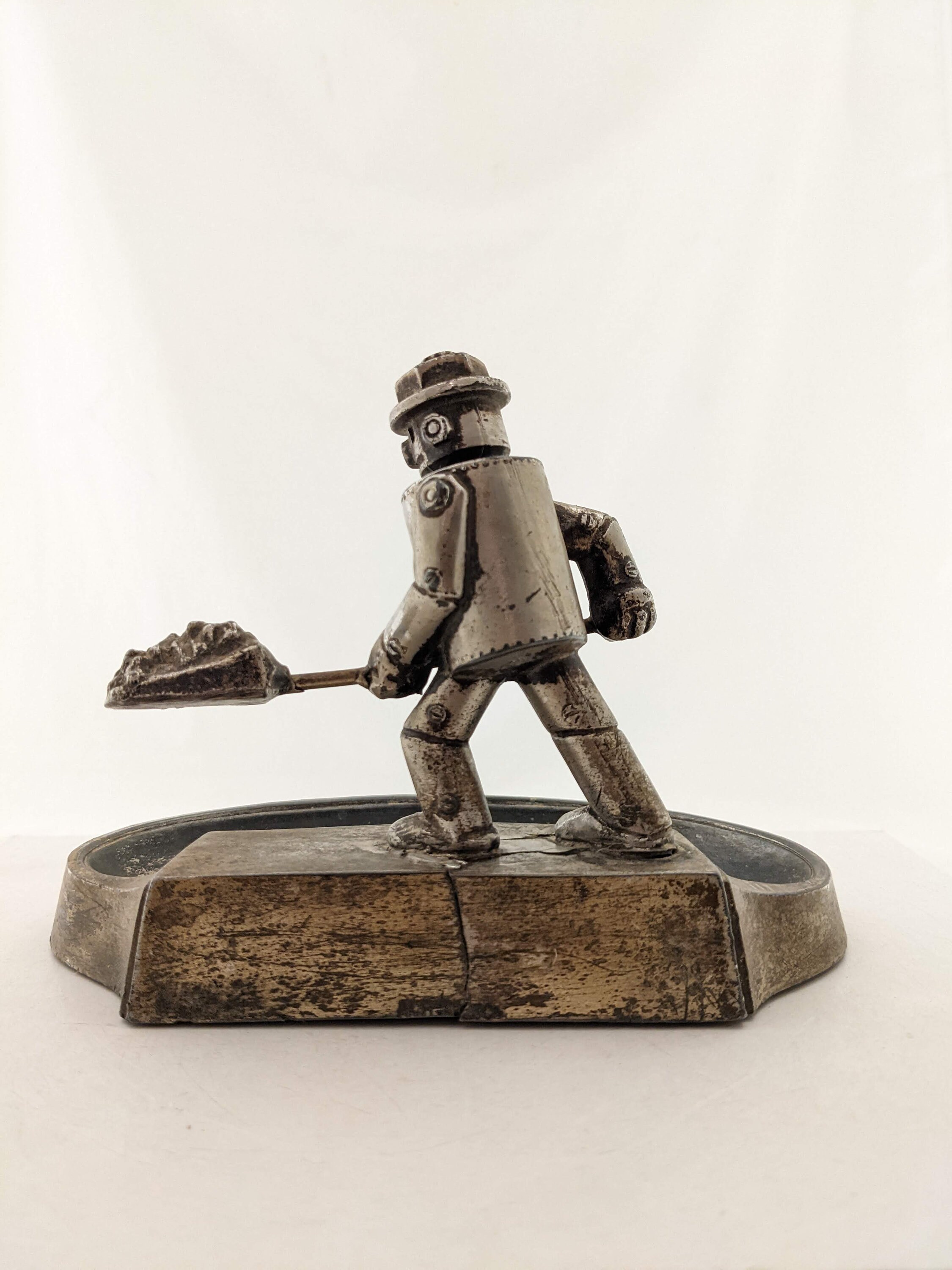 IRON FIREMAN アイロン ファイアーマン ビンテージ 灰皿 Iron Fireman Metal Ashtray アイアンファイヤーマン ビンテージ