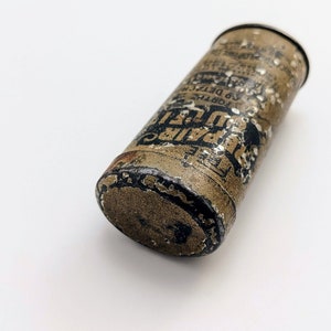 Lata antigua de equipo de reparación de neumáticos Dunlop – Publicidad automotriz imagen 7