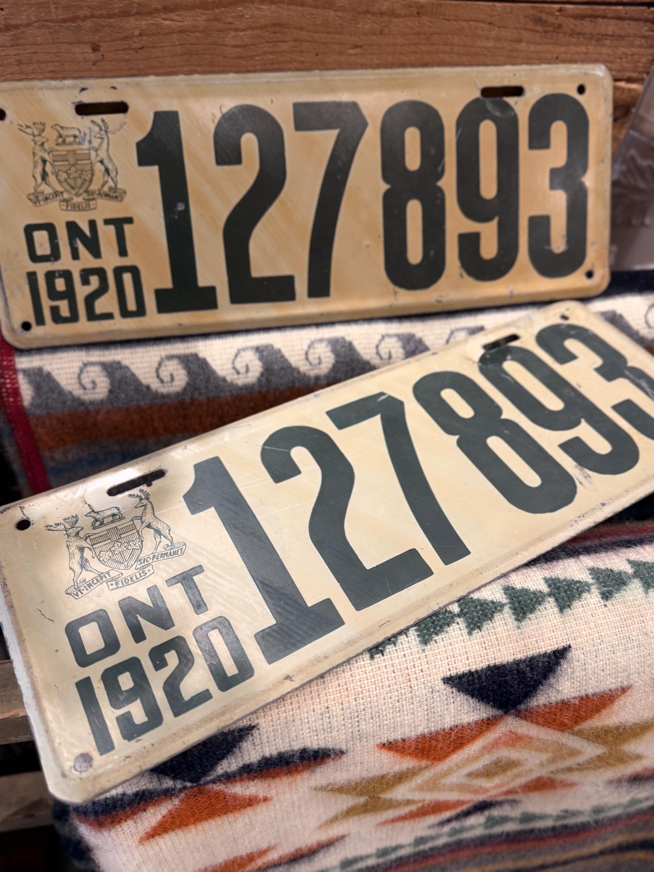 Love専用 1個 Vintage license plates ohio - Etsy 日本