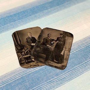 2 Antique Tin Type Photography c.1890’s