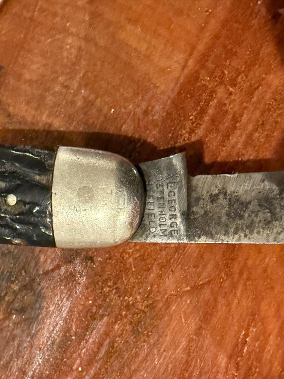 Vintage IXL George Wostenholm Sheffield 2 Blade Pocket Knife
