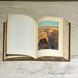 Livre relié en cuir de 1902 « L&#39;histoire de notre planète » par T.G. Bonney
