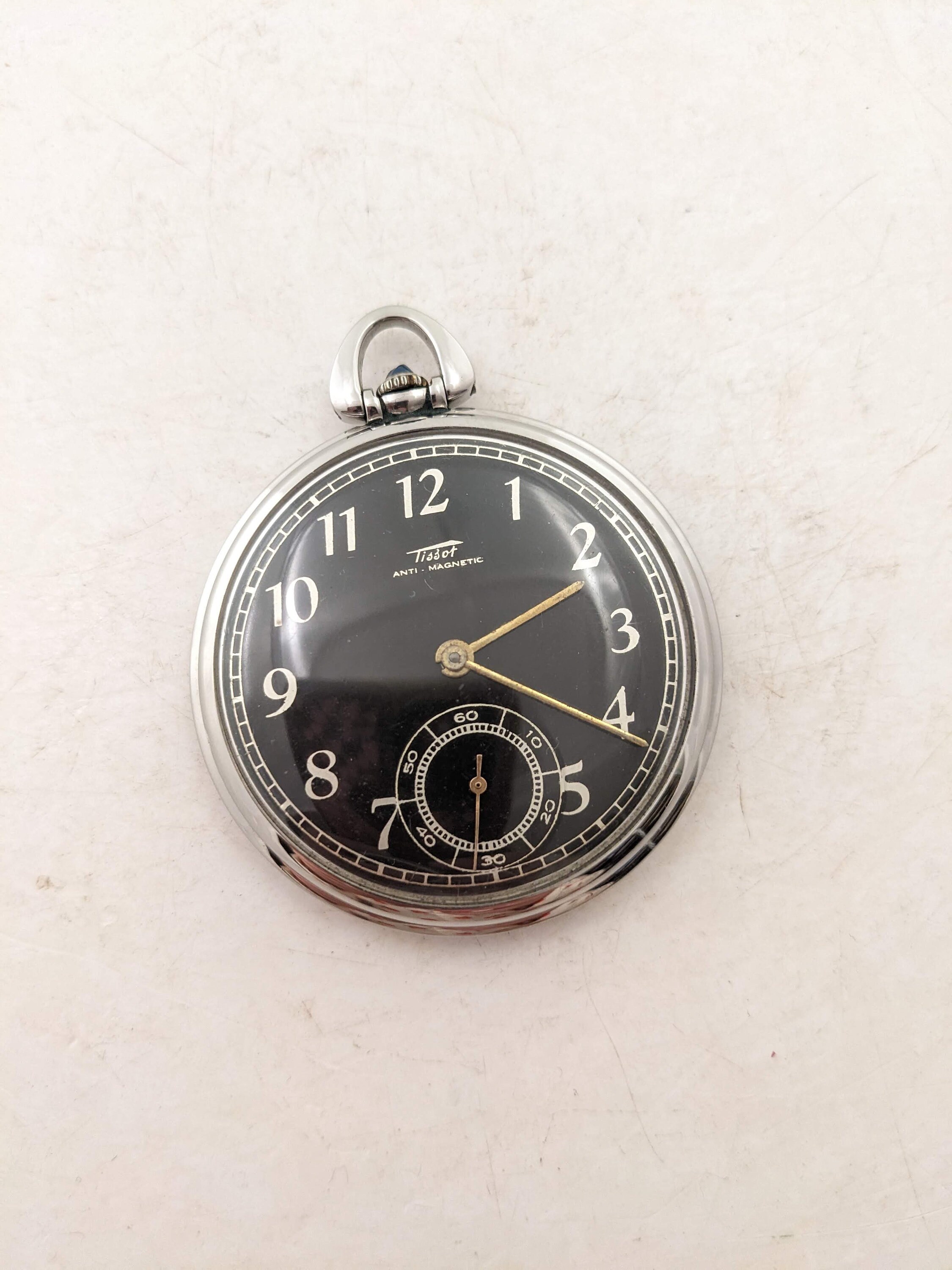 Rare Black Dial Tissot Pocket Watch- Working - Etsy Rare Black Dial Tissot Pocket Watch- Working - Etsy