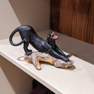 Ceramic Black Panther Casting