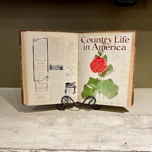 1905 May to October Country Life in America Magazines Bound into Hardcover Book