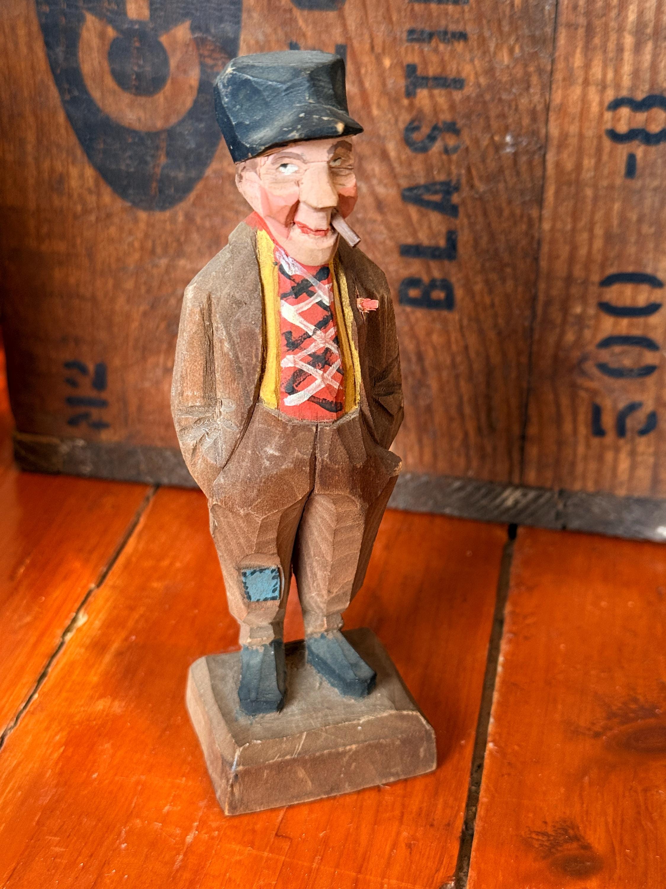 Vintage Butler Statue - Etsy Canada