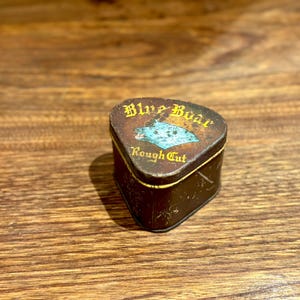 Vintage Blue Boar Rough Cut Tobacco Tin