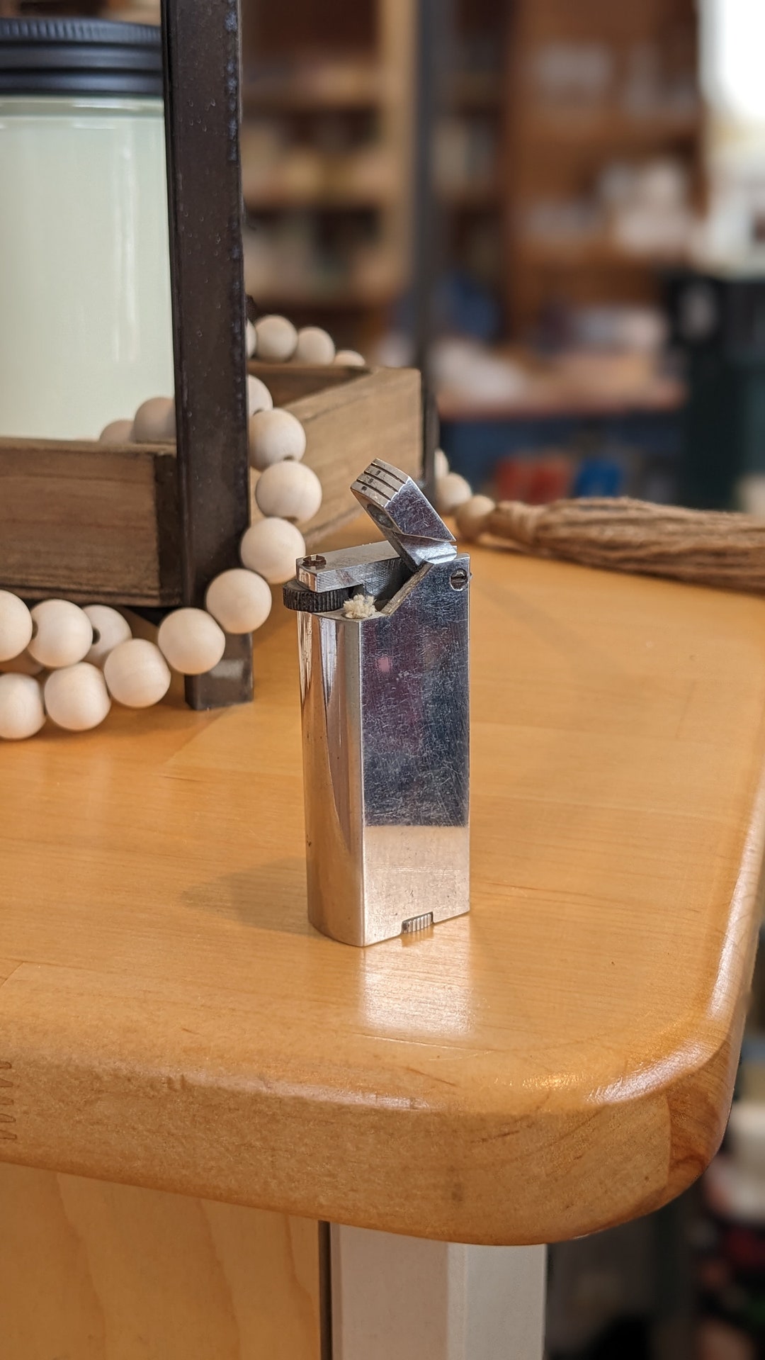 Block Table Lighter 1940's De Luxe Block Lighter Canada NOS - Etsy