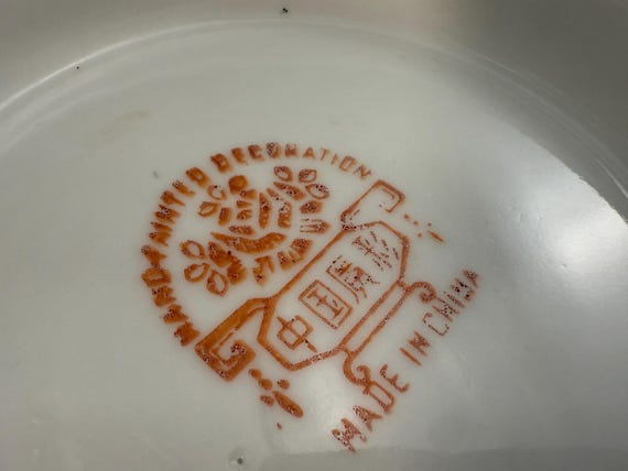 Antike chinesische Canton Porzellan Rose Medaillon Bowle 14