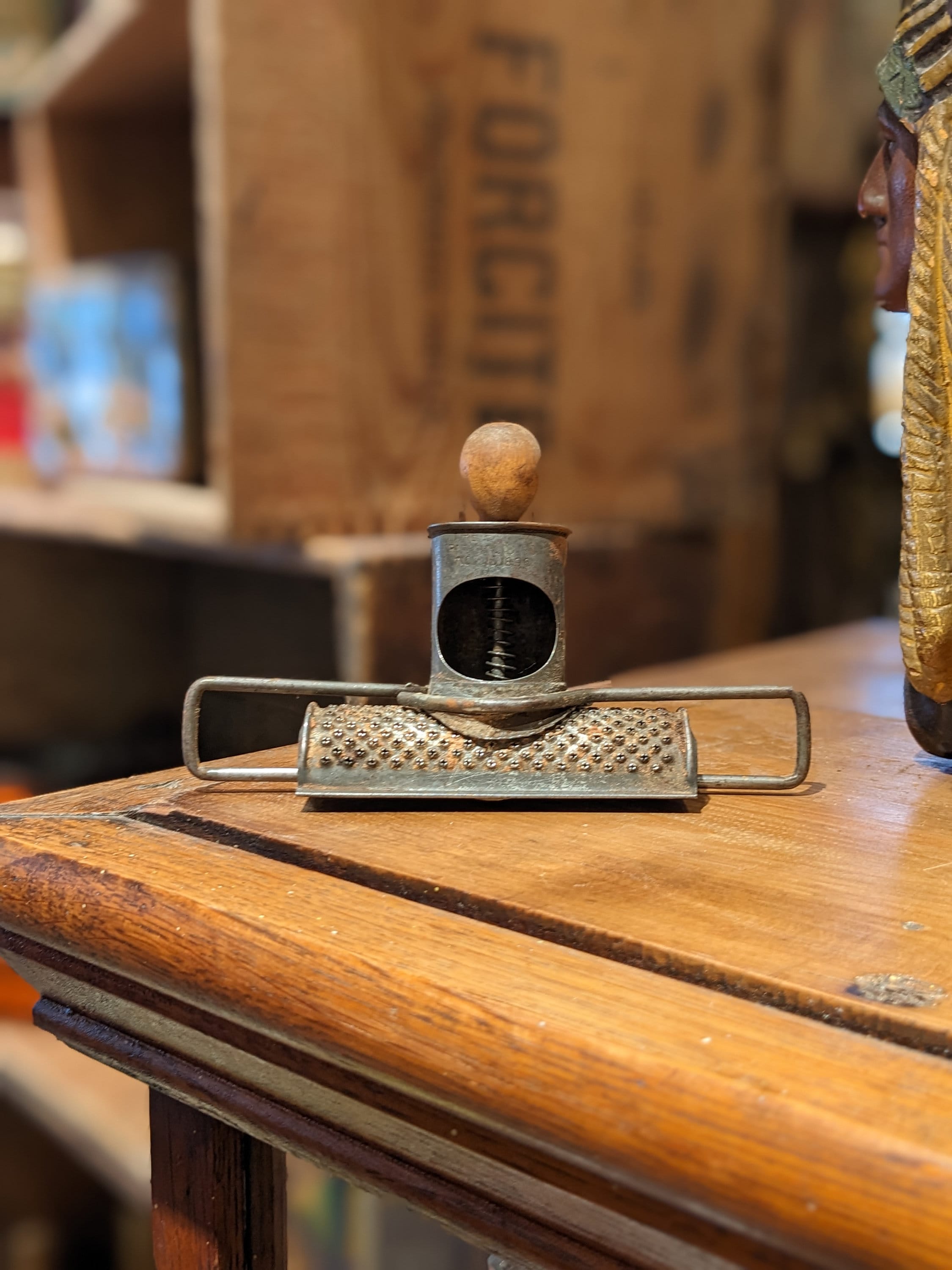 Grattugia Per Noce Moscata In Acciaio Inox - Con Vano Raccolta, Per Spezie E Scorz - Foto 6