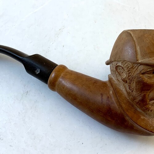 Vintage Hand Carved Brier shops Pipe