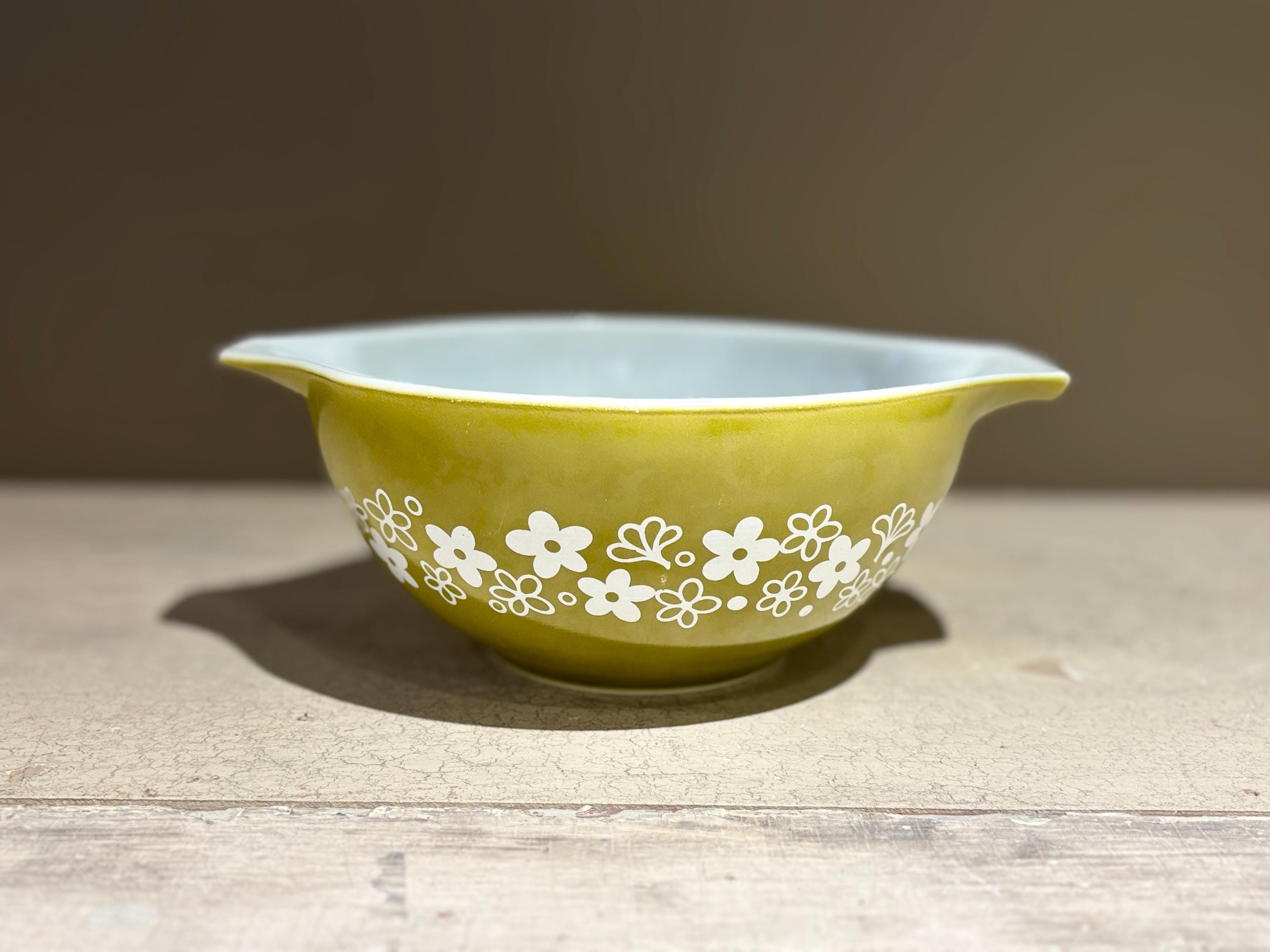 Vintage Pyrex Crazy Daisy Spring Blossom Cinderella Mixing Bowl - Etsy