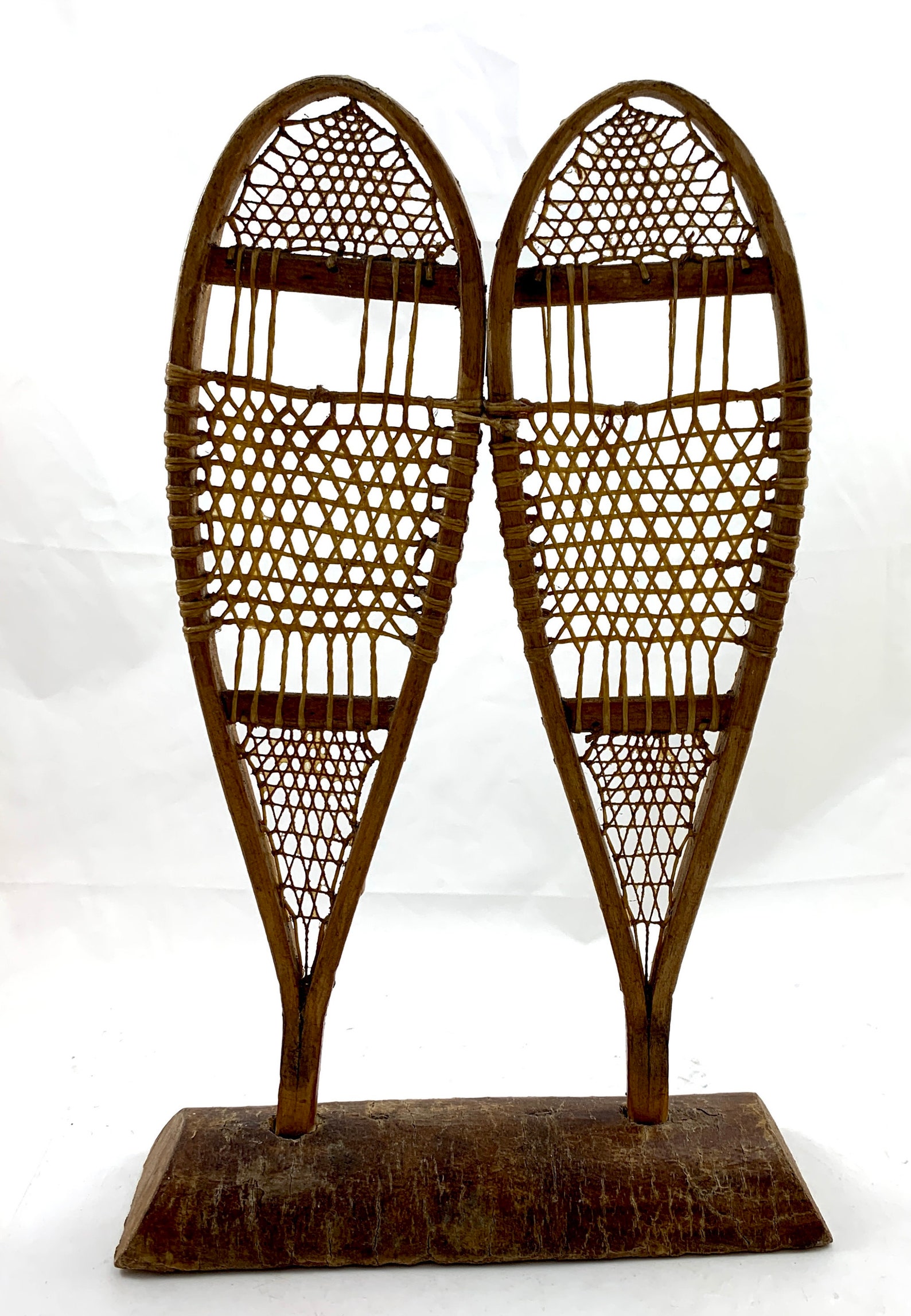 Vintage Sample Snowshoe Display 1930 Etsy