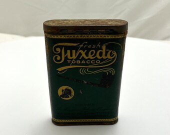 tuxedo tobacco Can Tuxedo Tobacco Tin | eBay