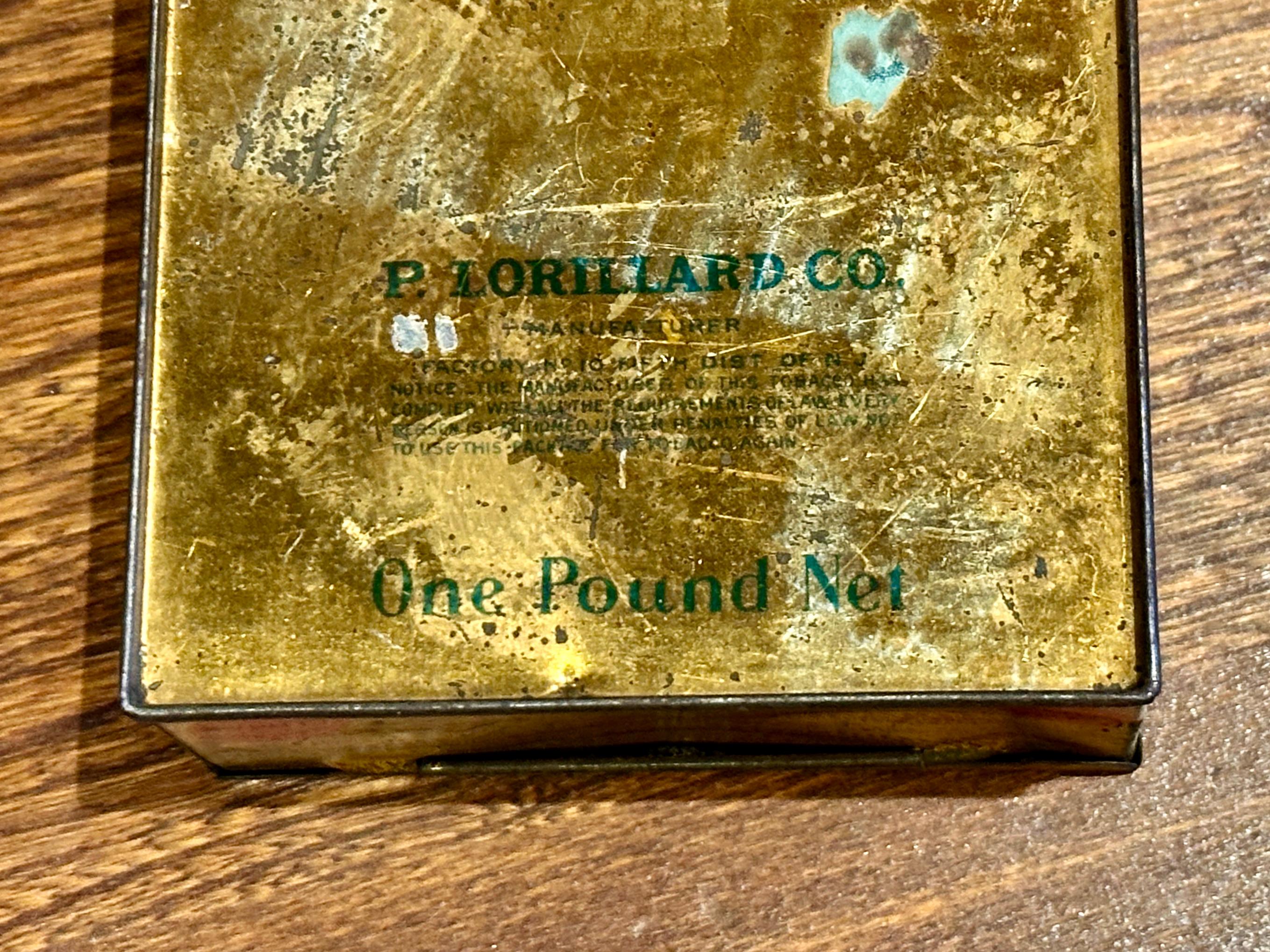 climax golden twins tobacco Vintage Climax Golden Twins P Lorillard Co Tobacco Tin