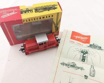 Locotracteur Fleischmann 1306 - Échelle HO - Diesel - Analogique - Occasion