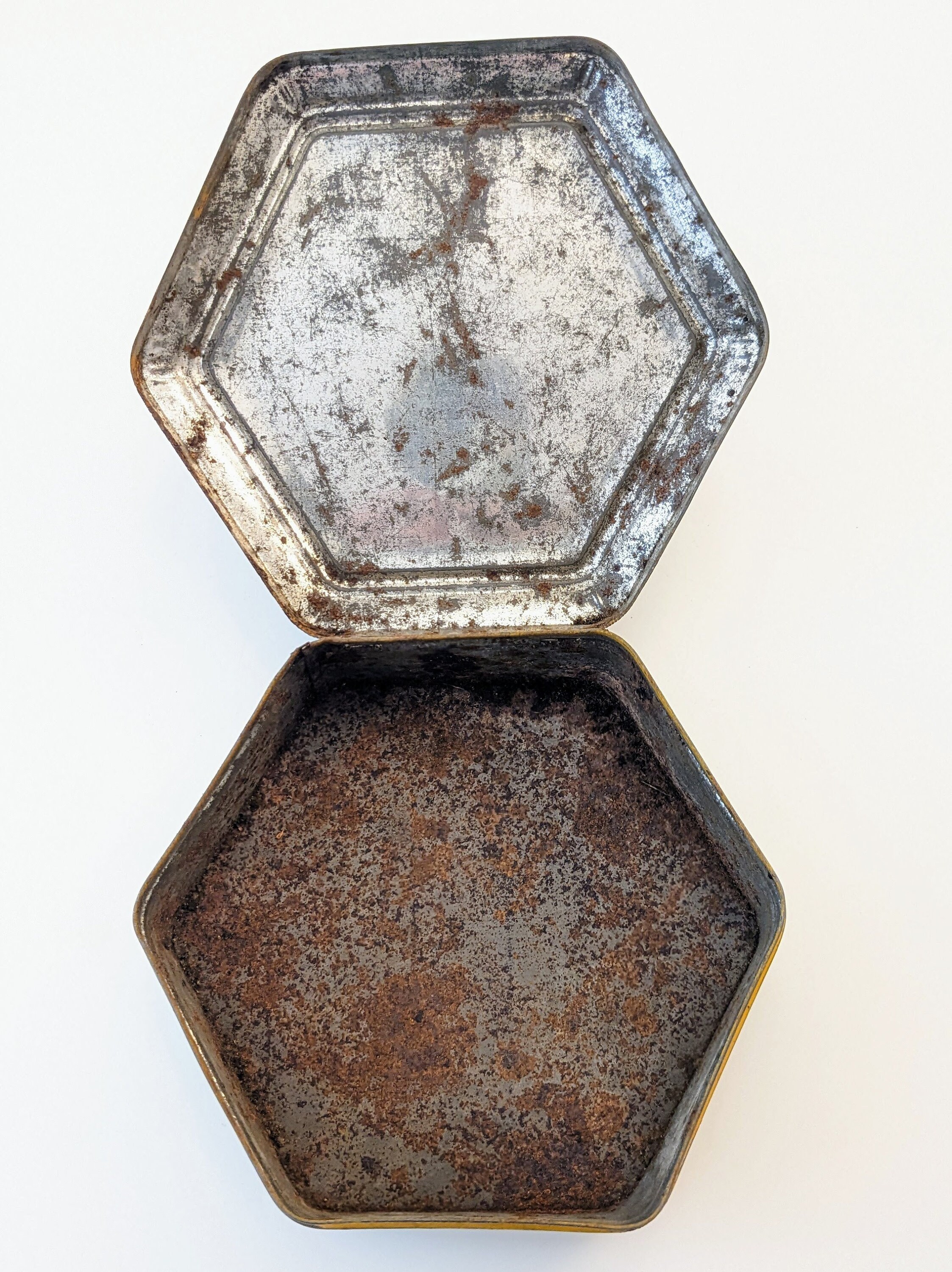 Vintage 1930s Mickey Mouse Hexagonal Tin, Disney Collectible - Etsy