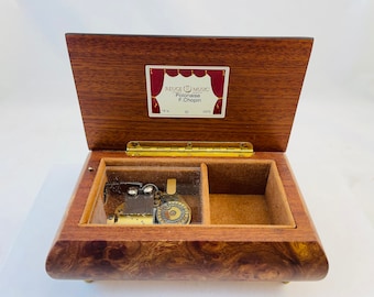 Vintage Reuge Saint Croix Switzerland Music and Jewelry Box - Etsy