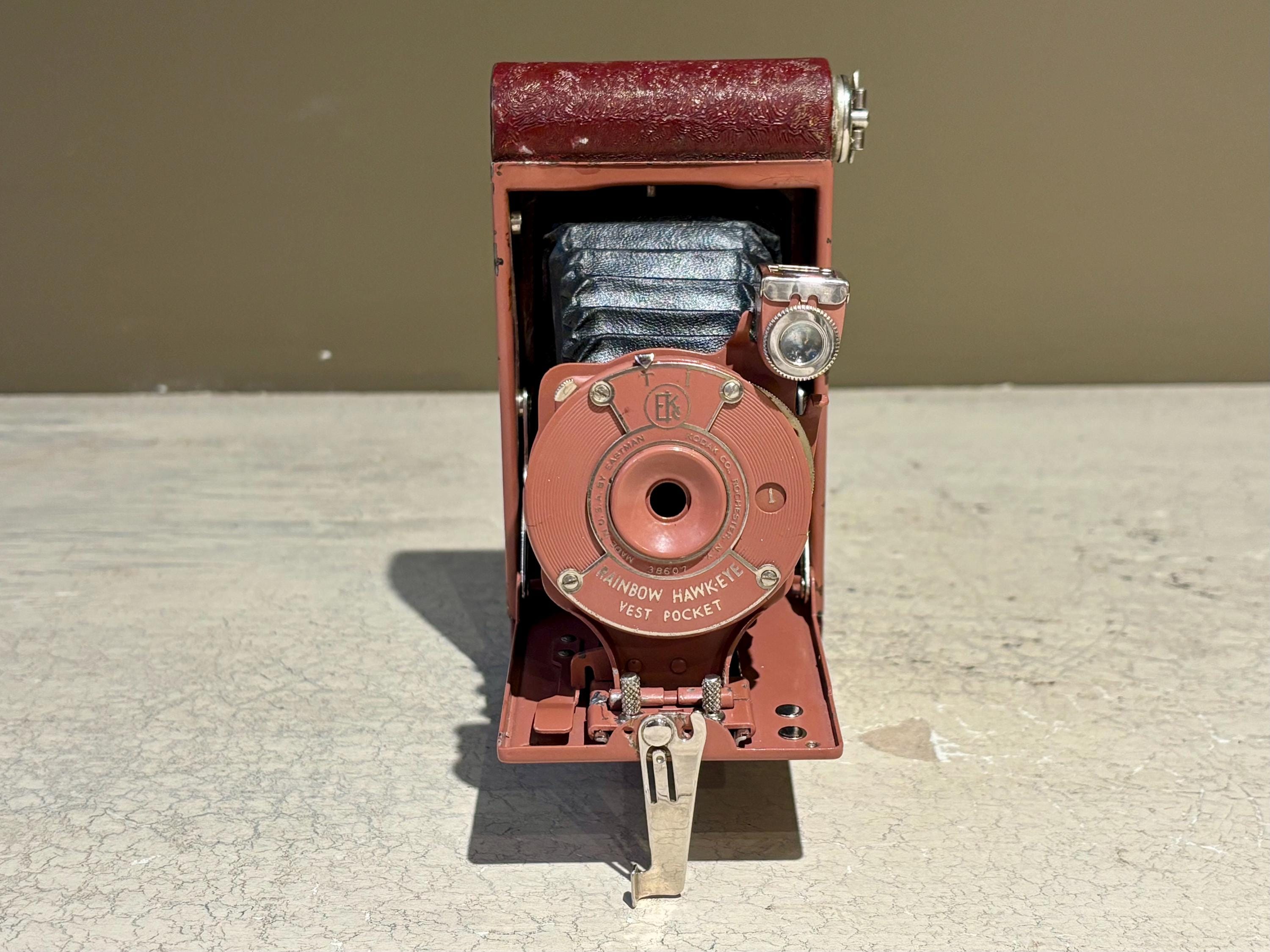 Vintage 1930s Rainbow Hawkeye Vest Pocket Folding Camera - Etsy
