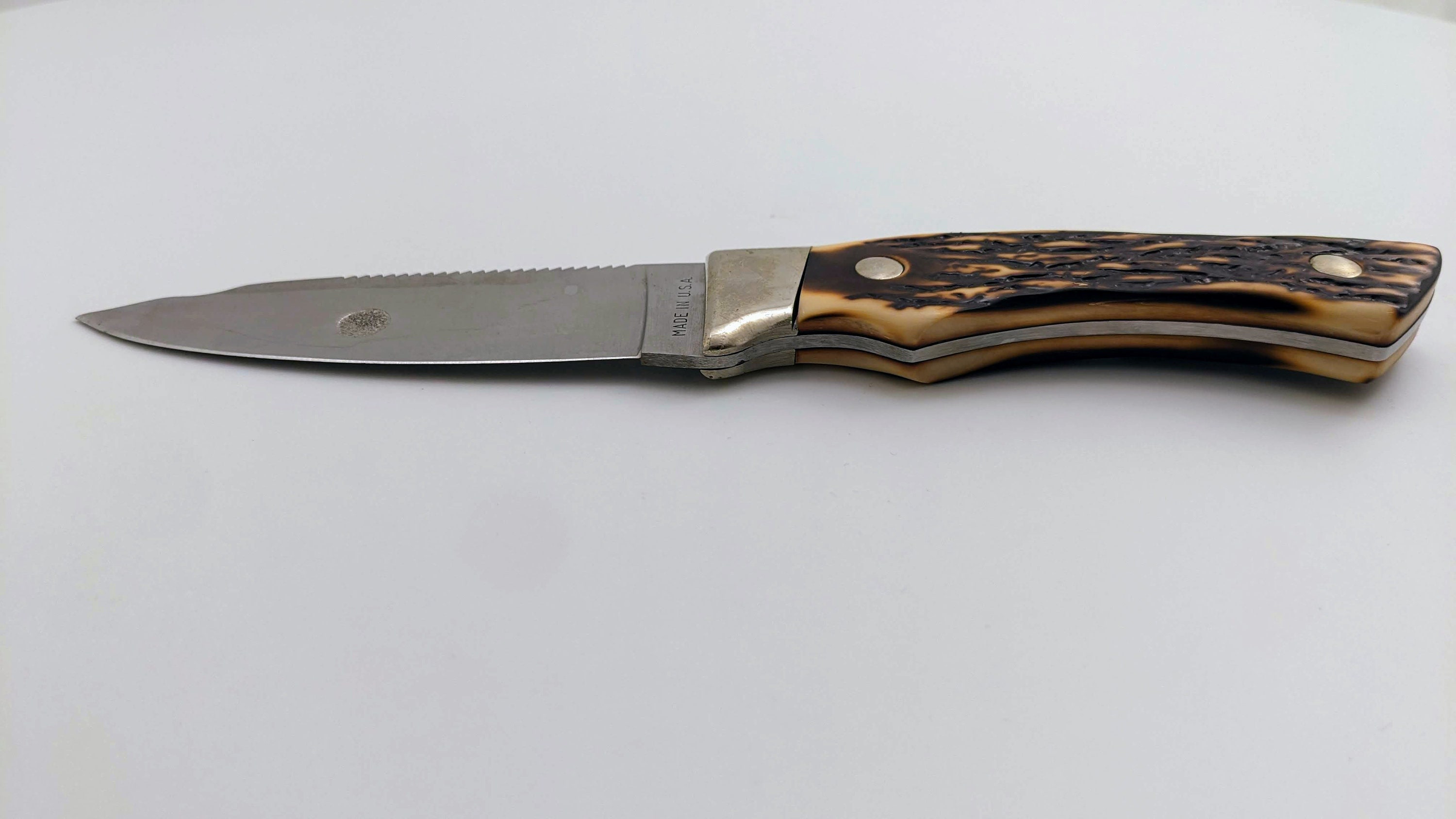 Remington Knives R6 Skinner Fixed Blade Knife, Collectable 