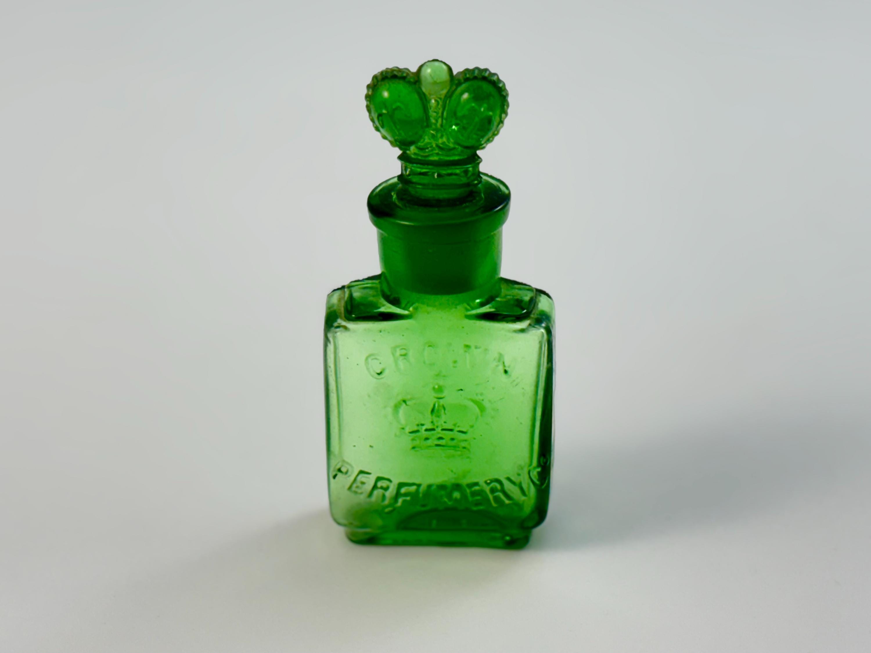 coussinet クシネ perfume crown パフュームクラウン Cosmetic Clear 100ml Fragrance Oil Glass Perfume Bottle with