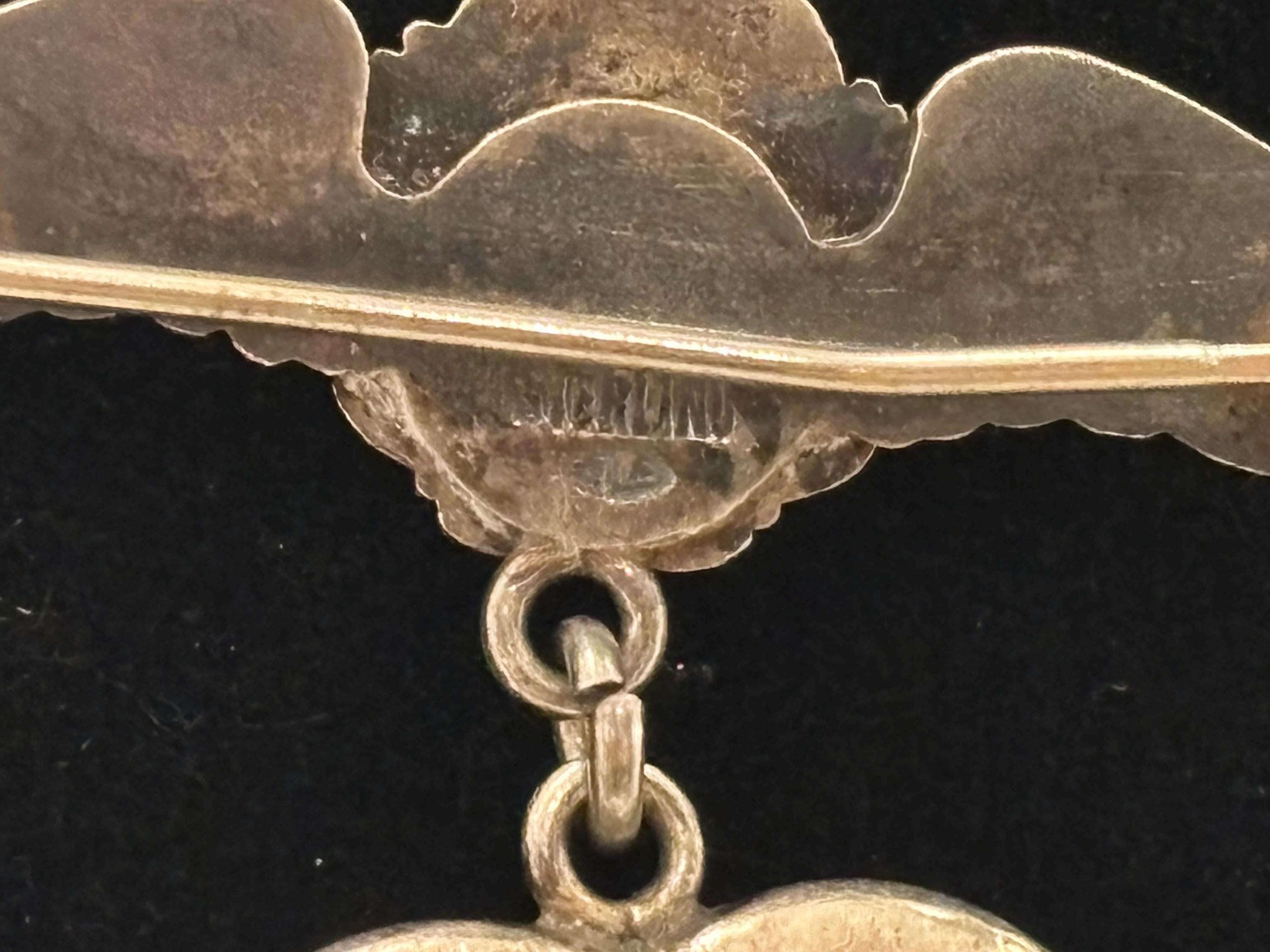 Vintage Sterling Silver WWII Royal Canadian Air Force Sweetheart Locket ...