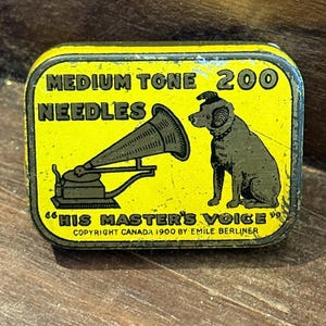 His Masters Voice Gramophone Needles - Etsy