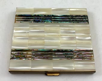 Vintage Mother of Pearl Compact