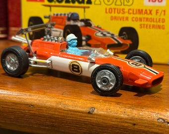 Vintage Corgi Lotus Climax F/1 #158 With Original Box - Etsy