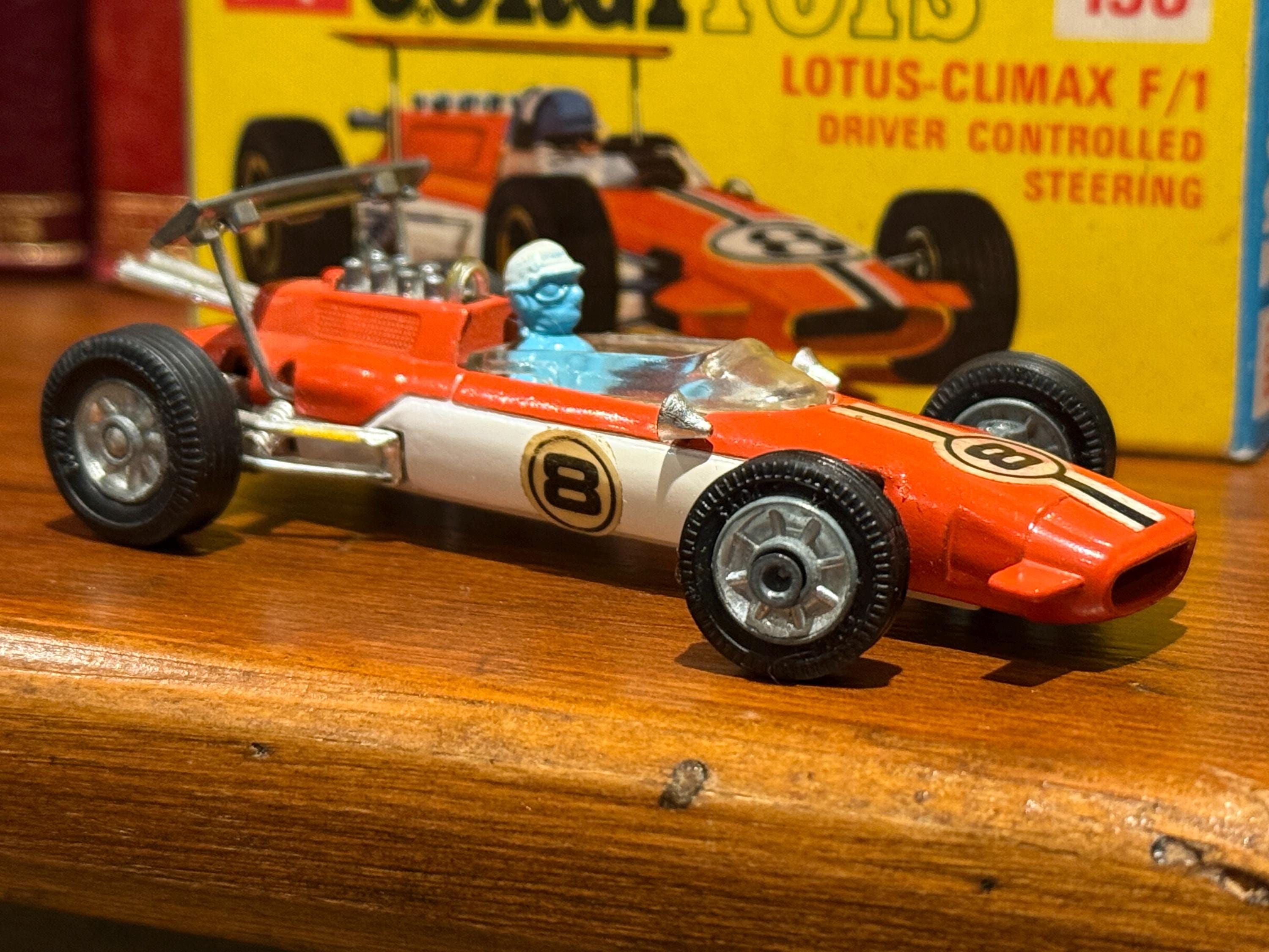 Vintage Corgi Lotus Climax F/1 #158 With Original Box - Etsy
