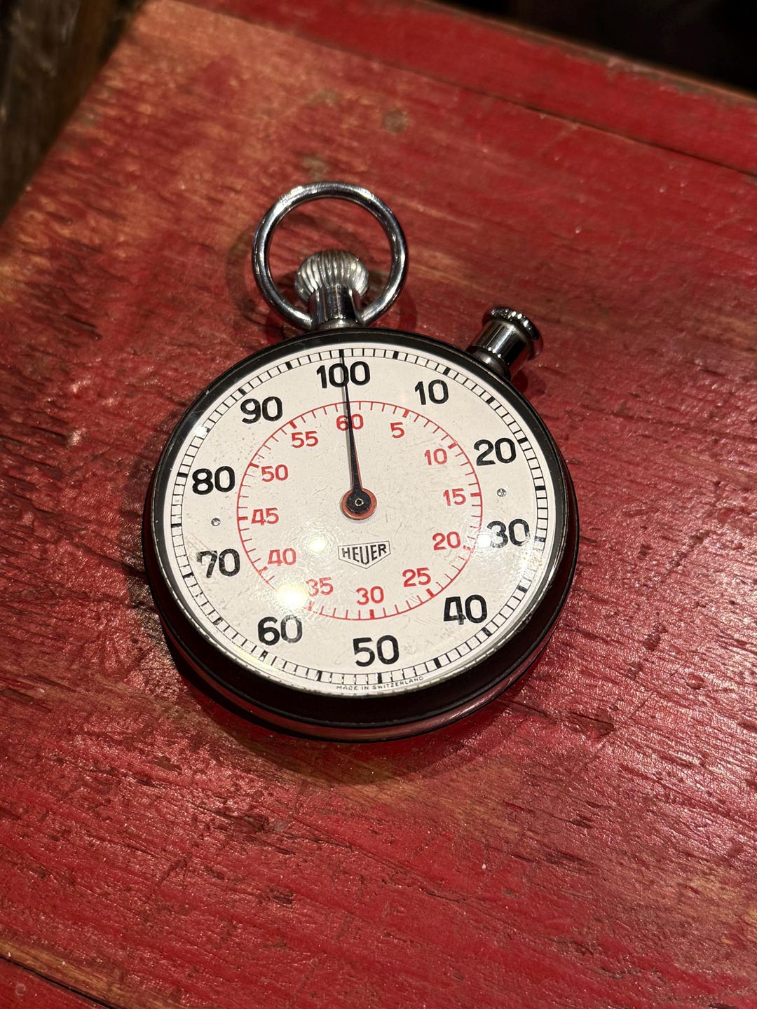 Vintage Heuer Model 508-201 Mechanical Stopwatch - Etsy