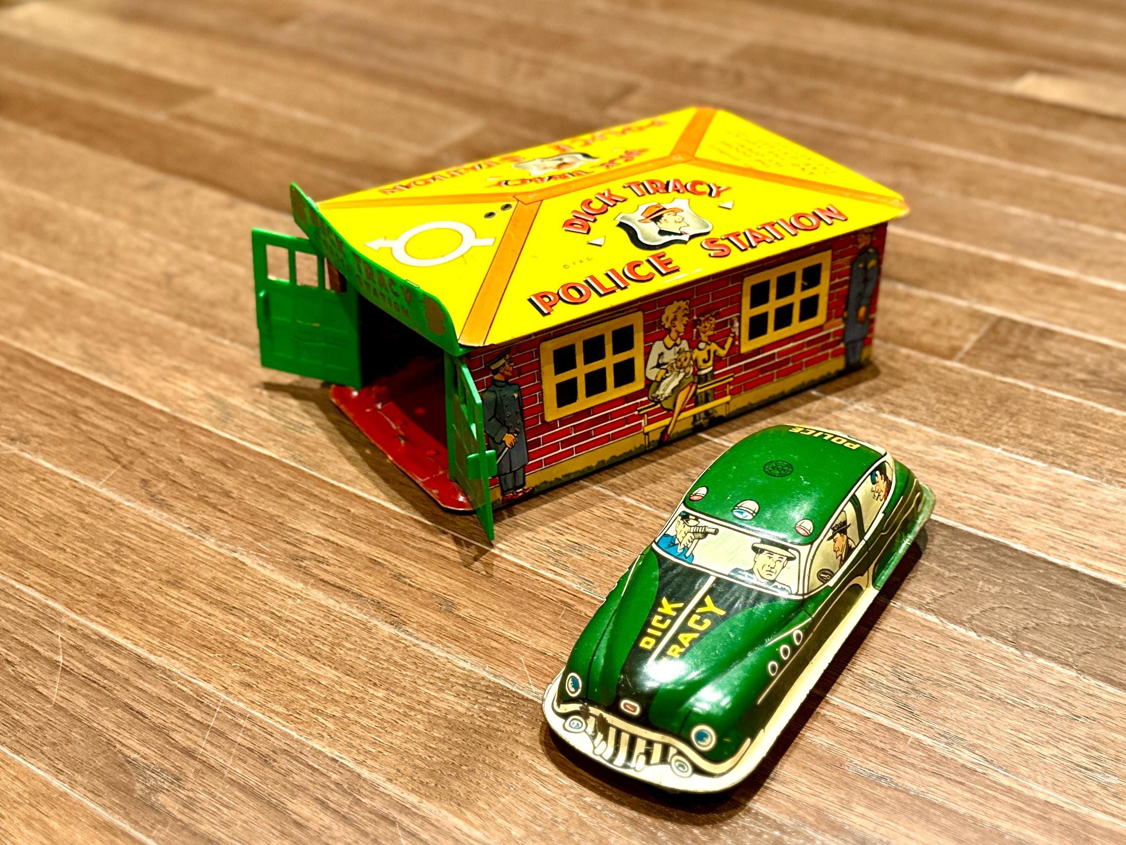 60s vintage ディックトレーシー ブリキ 車 | 旅する古着屋