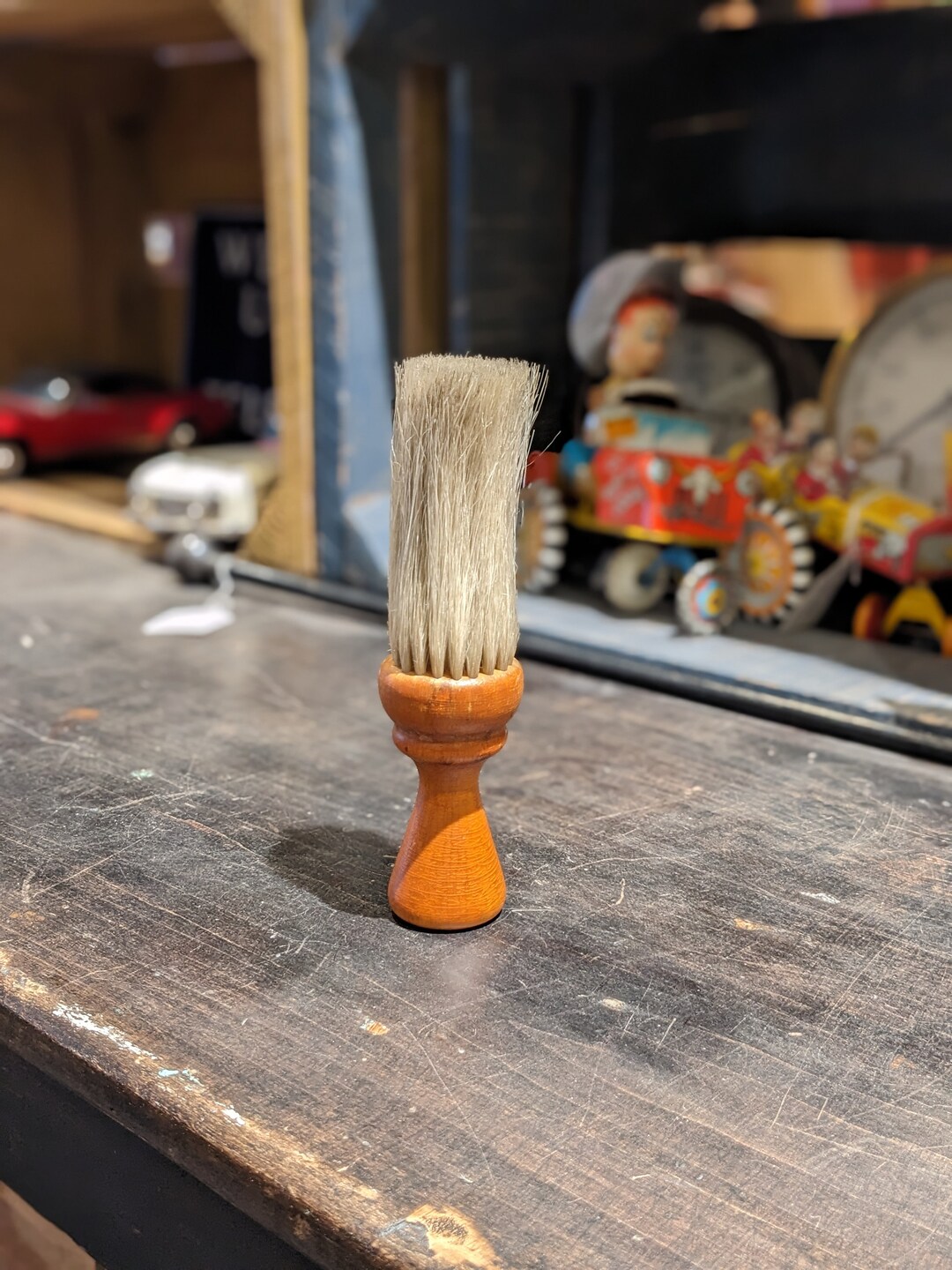 Antique Large Horse Hair Barbers Brush C.1890's Etsy