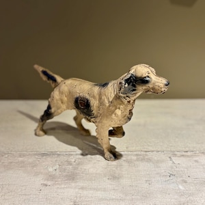 Vintage Cast Iron Retriever Dog Door Stop