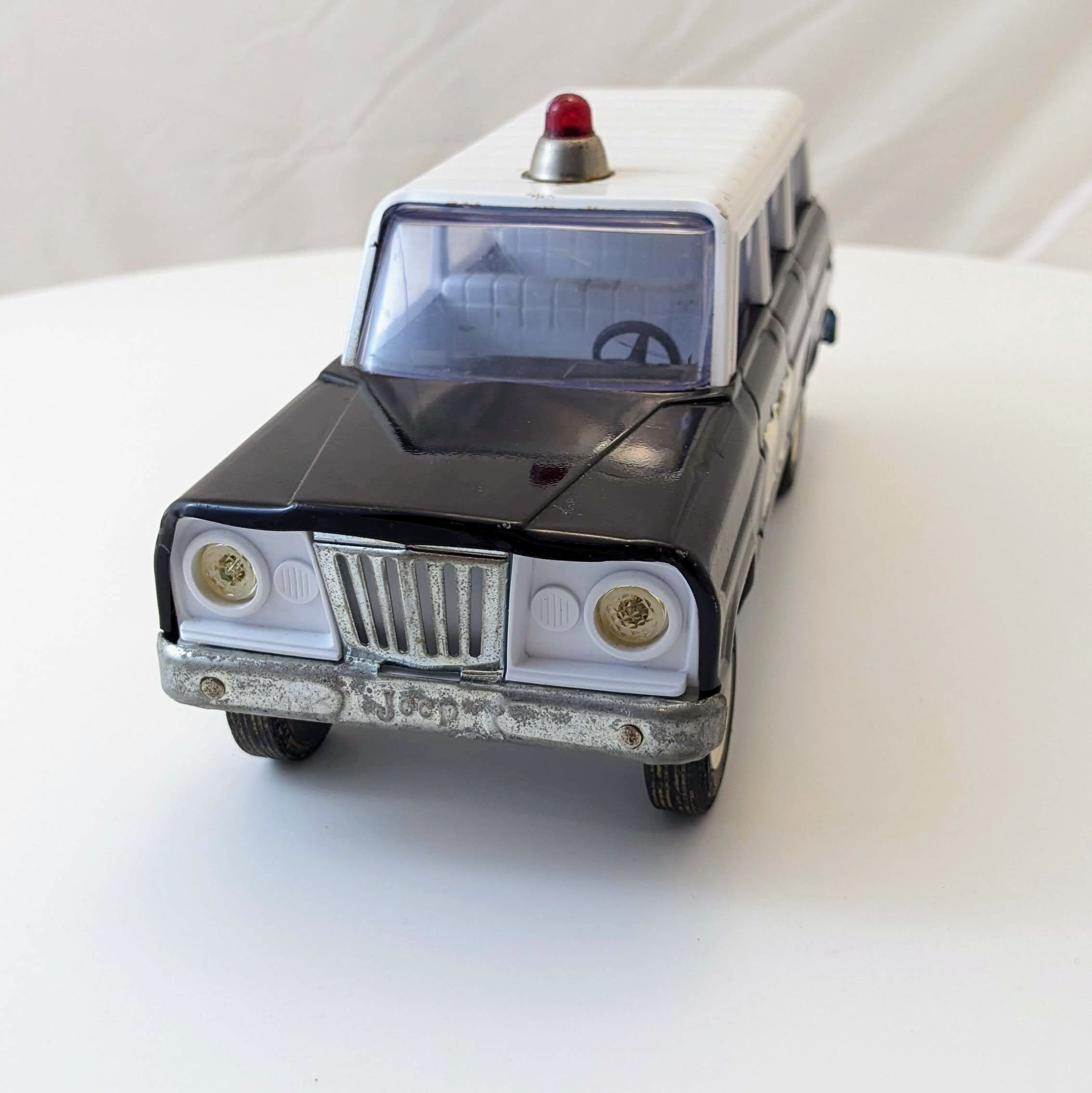 TONKA ジープ Tonka Jeep, Vintage Red Jeep, Canopy Top, Pressed Steel